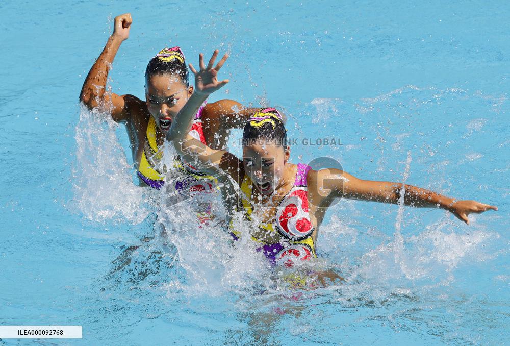 Olympics: Japan 3rd after synchronized swimming duet prelim