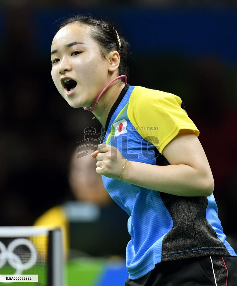 Olympics: Germany beats Japan to reach women's table tennis team final
