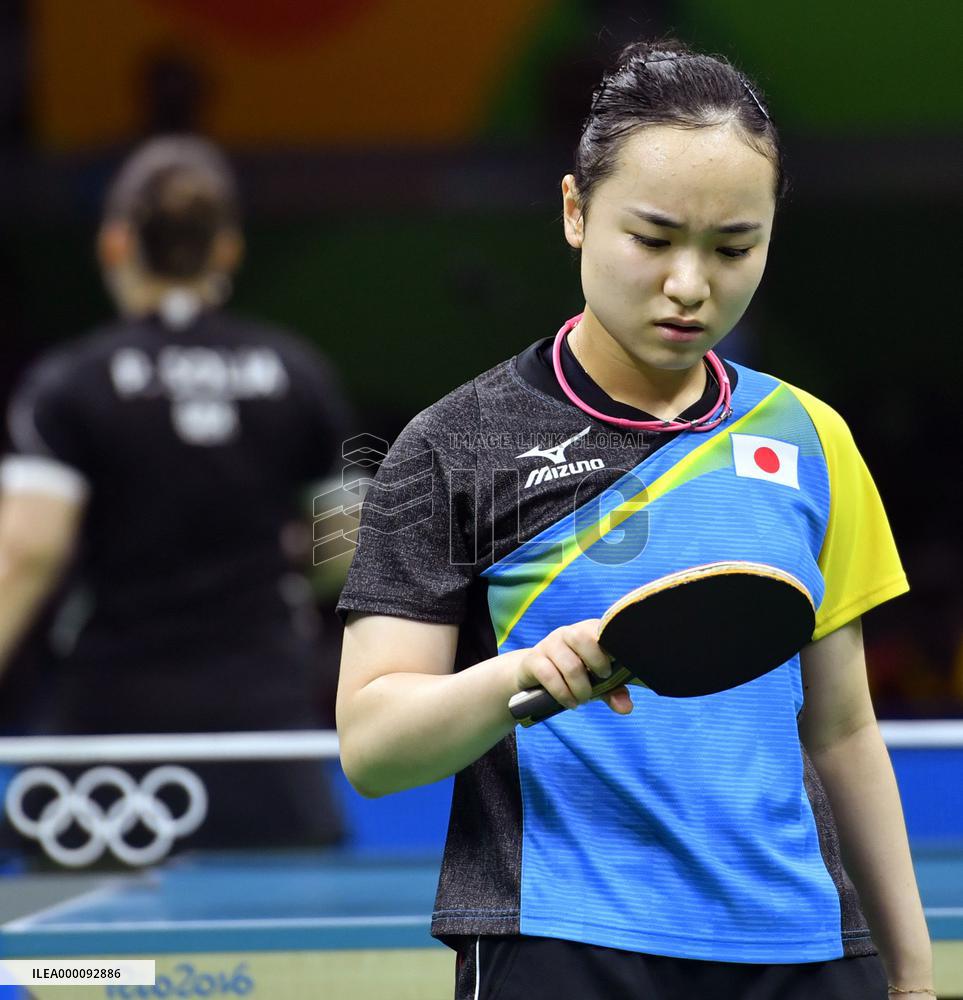Olympics: Germany beats Japan to reach women's table tennis team final