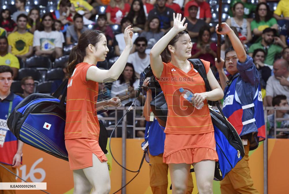Japan women's badminton pair advance to semifinals