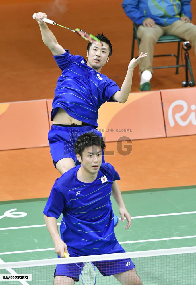 Japan men's badminton pair defeated in quarterfinals