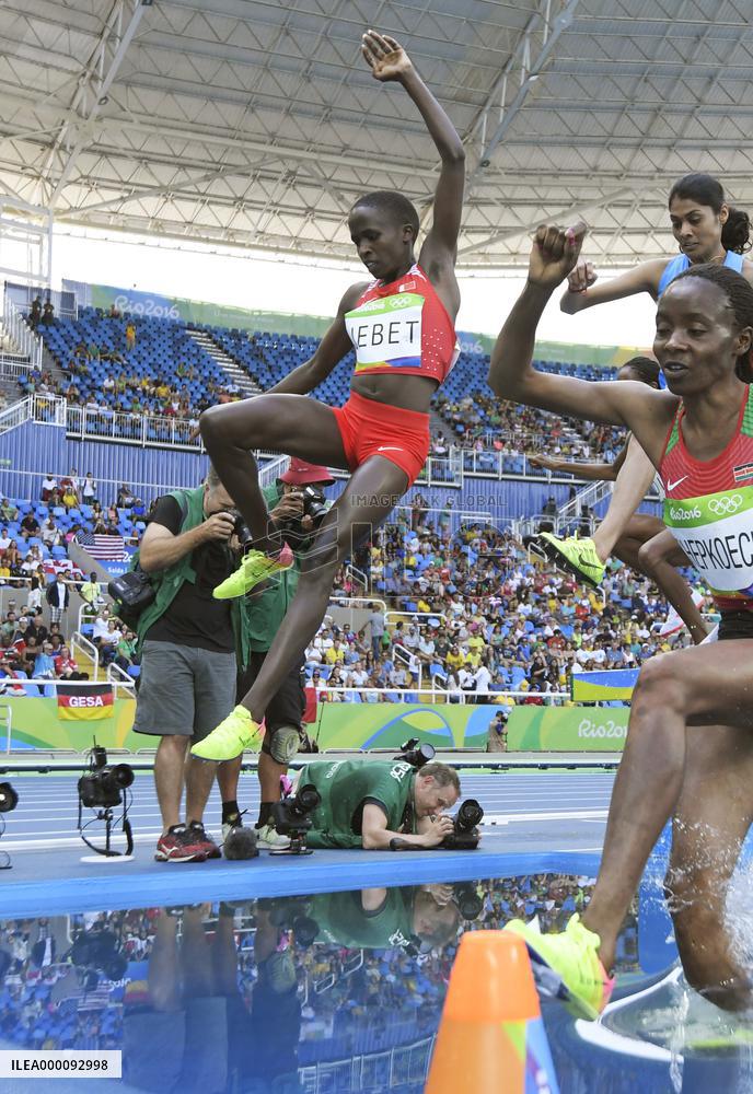 Olympics: Bahrain's Jebet wins women's 3,000m steeplechase gold