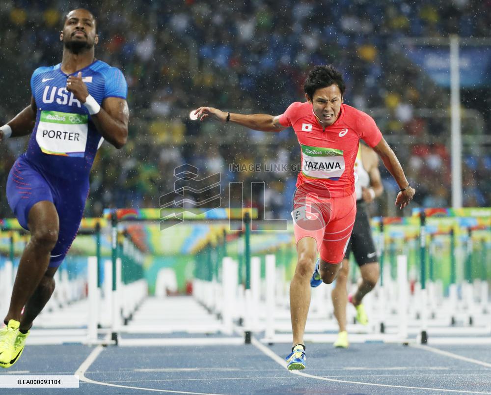 Olympics: Scenes from athletics on Day 11