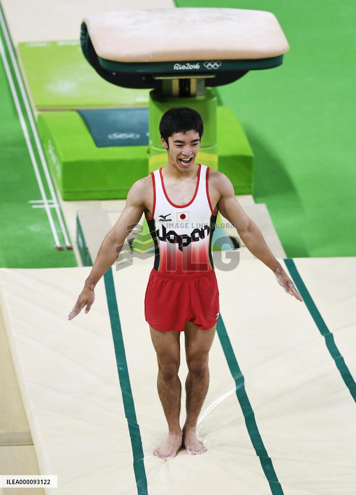 Olympics: Shirai takes bronze in men's vault