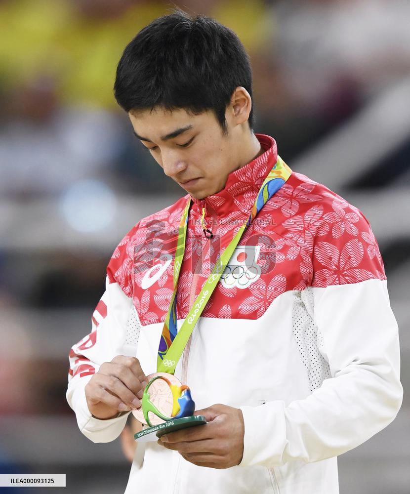 Olympics: Shirai takes bronze in men's vault