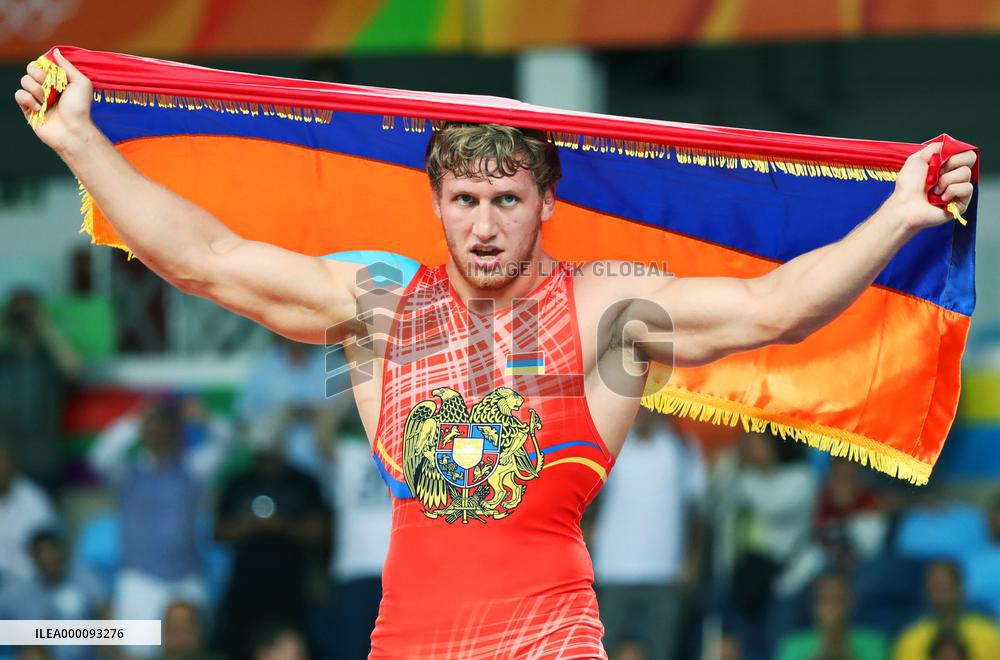 Olympics: Armenia's Aleksanyan wins Greco-Roman 98 kg
