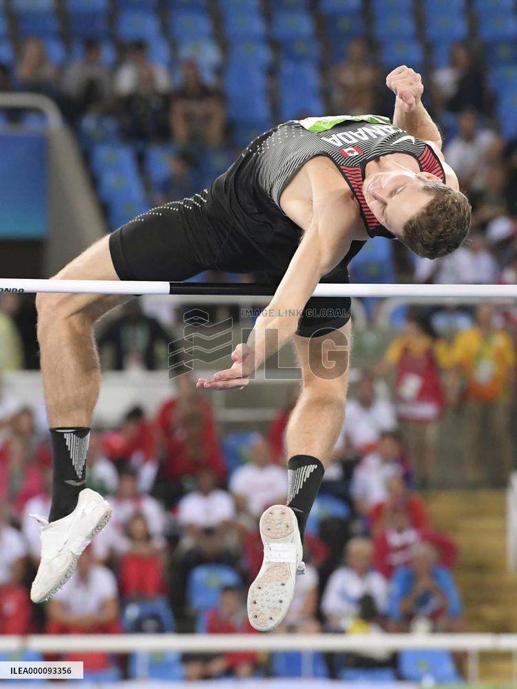 Olympics: Drouin takes men's high jump gold