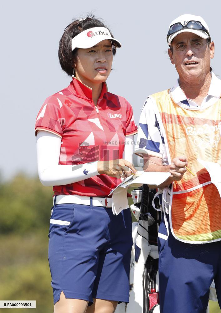 Olympics: Oyama 5 shots off pace in Rio golf
