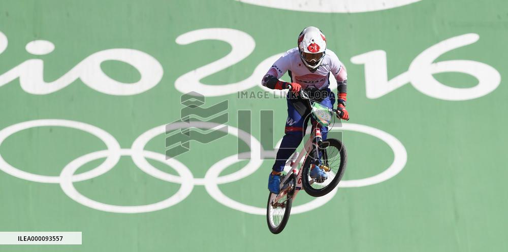 Olympics: Rider in action
