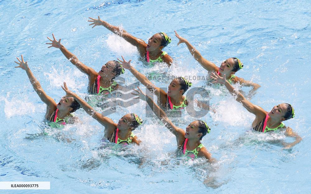 Olympics: Japan 3rd in synchronized swimming technical routine