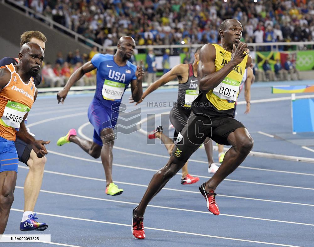 Olympics: Bolt wins 200m to complete sprint double