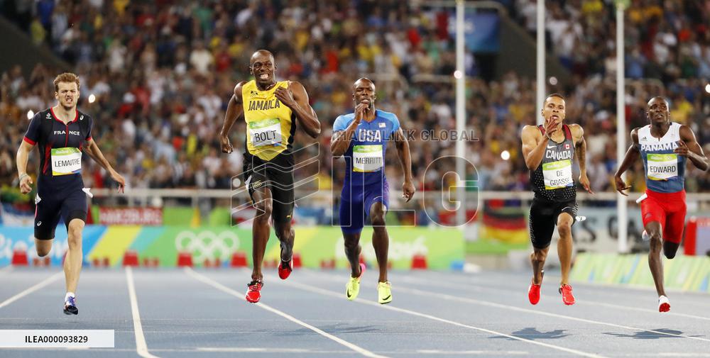 Olympics: Bolt wins 200m to complete sprint double