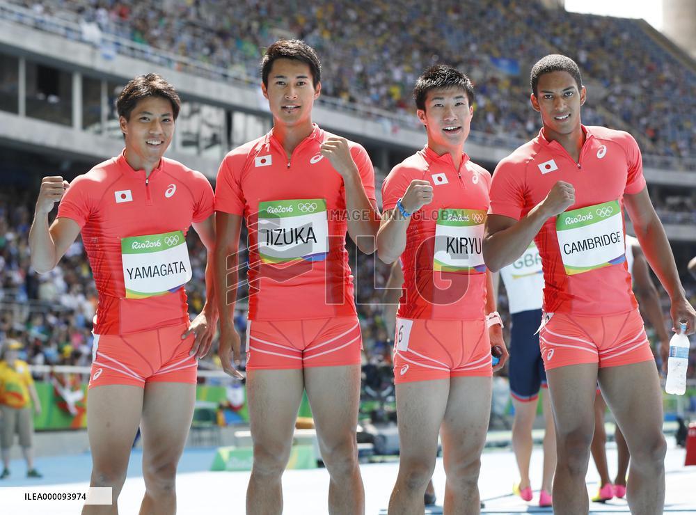 Olympics: Scenes from athletics on Day 14
