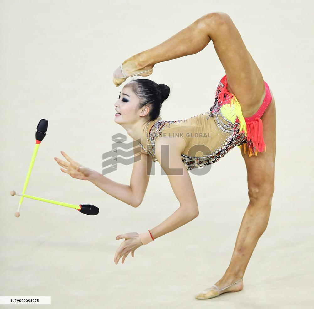 Olympics: Minagawa in rhythmic gymnastics qualifying
