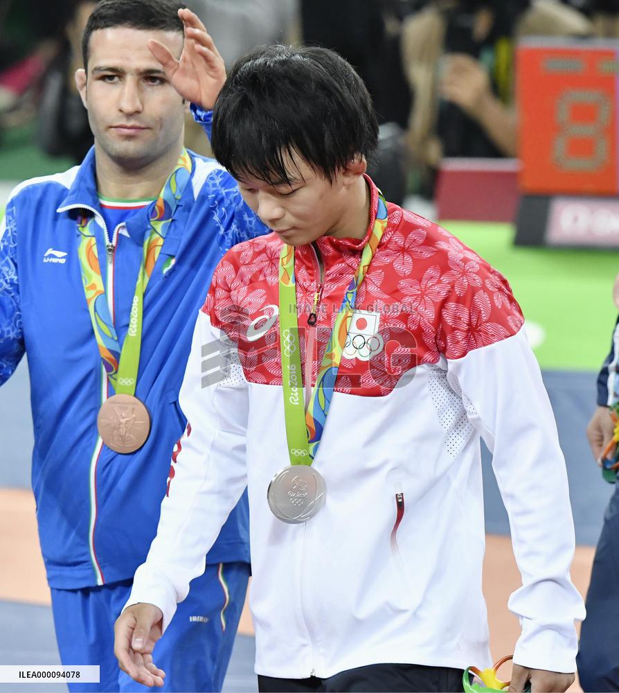 Olympics: Japan's Higuchi takes silver in wrestling