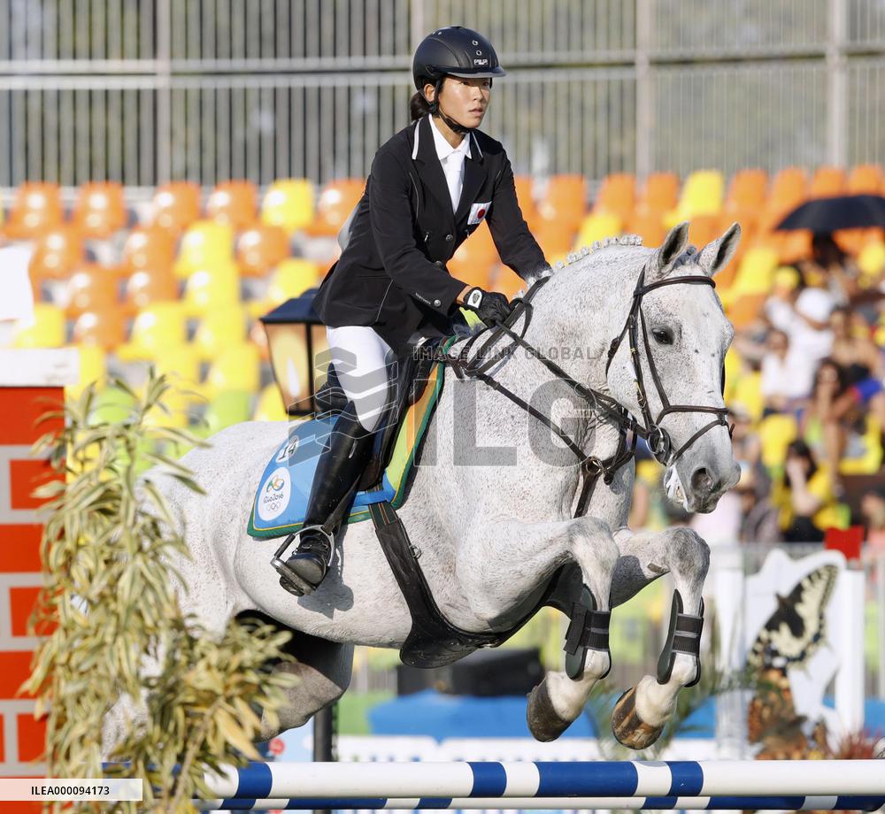 Olympics: Scenes from modern pentathlon