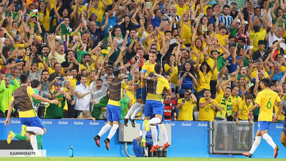 Olympics: Brazil win 1st Olympic gold in soccer