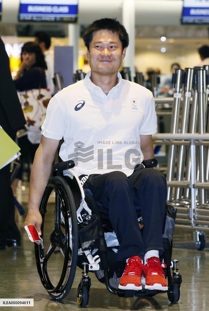 Paralympics: Tennis star Kunieda leaves for Rio warm-up