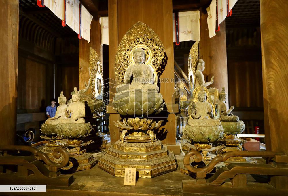 Kofukuji to open interior portions of 2 pagodas