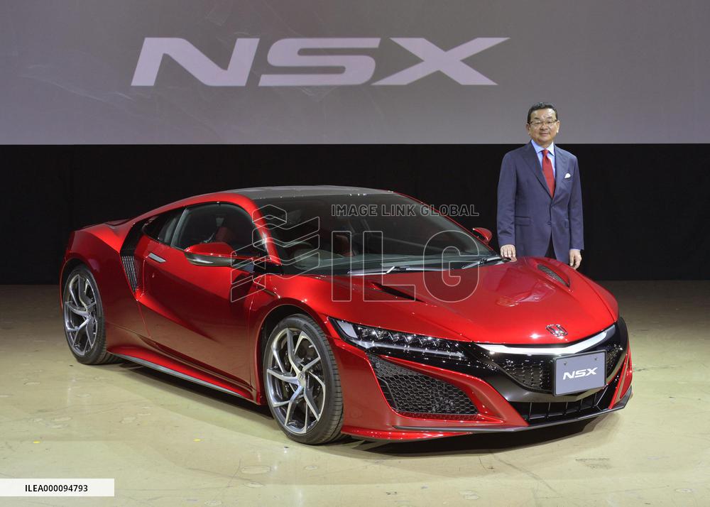 Honda launches new NSX sports car in Japan