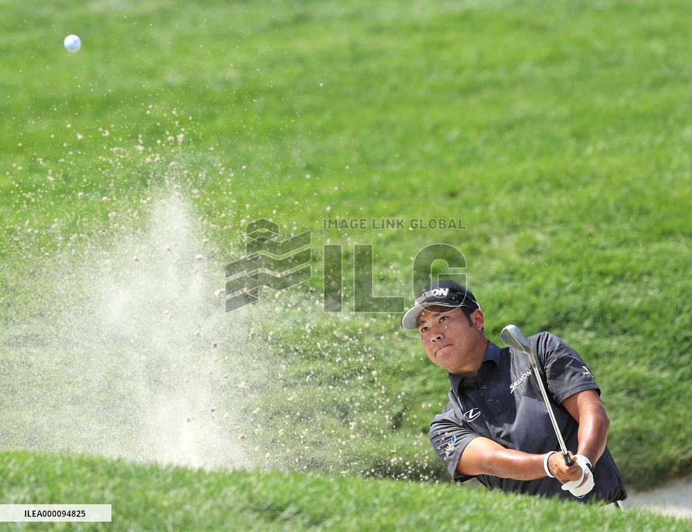 Matsuyama at Barclays golf tournament