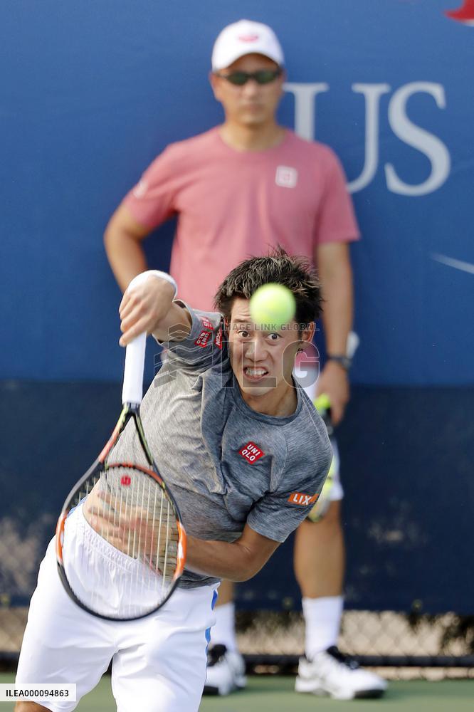 Nishikori to face Becker in U.S. Open 1st rd