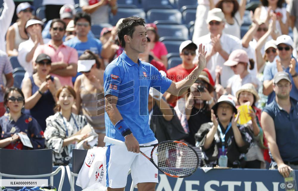 Nishikori in U.S. Open