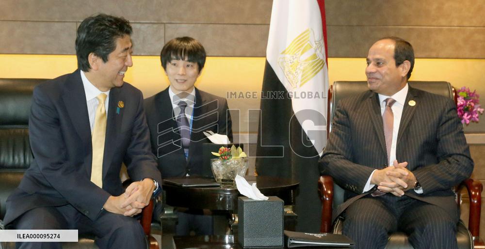 Japan, Egypt leaders meet to discuss antiterrorism cooperation