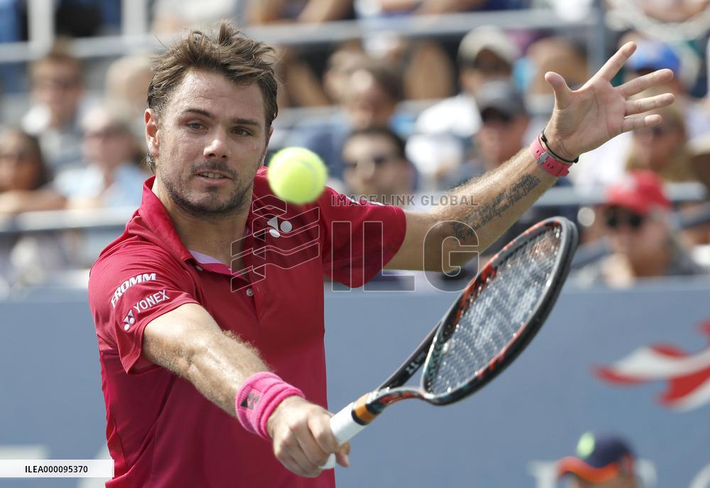 Tennis: Wawrinka moves into U.S. Open q'finals