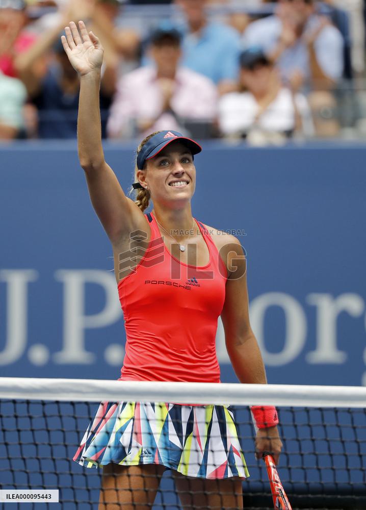 Tennis: Kerber reaches U.S. Open semifinals