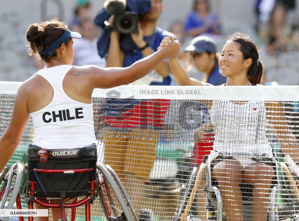 Japan's Kamiji advances to wheelchair tennis quarterfinal