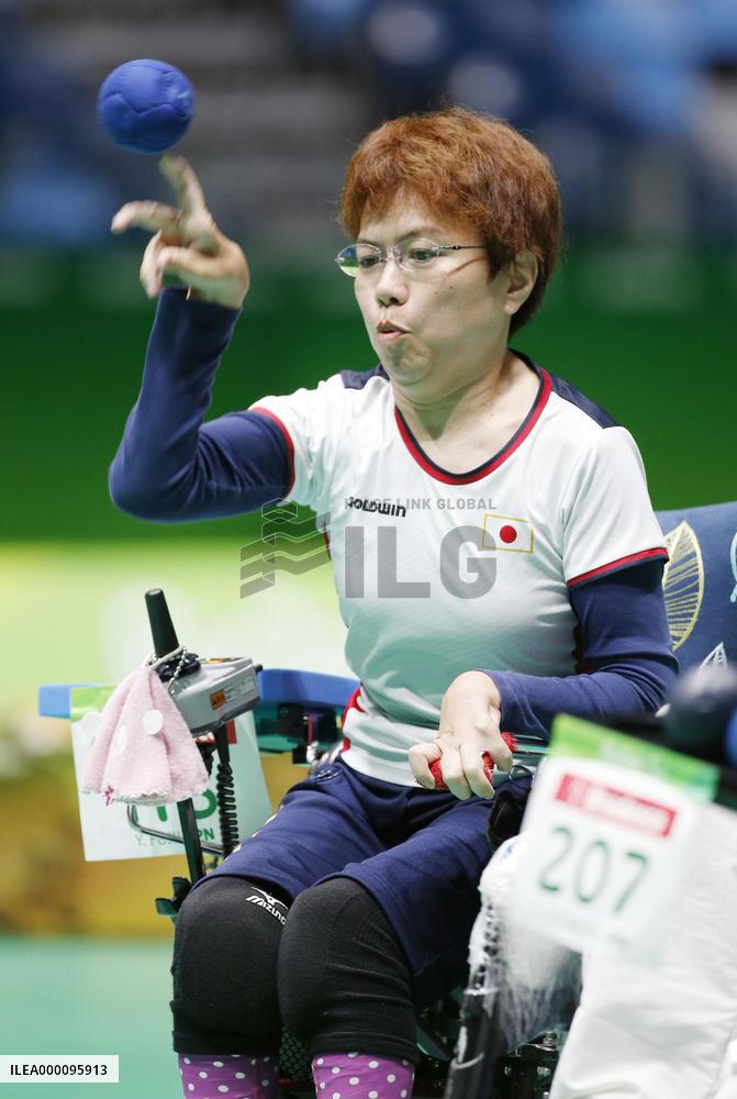 Japan wins silver in boccia at Rio Paralympics