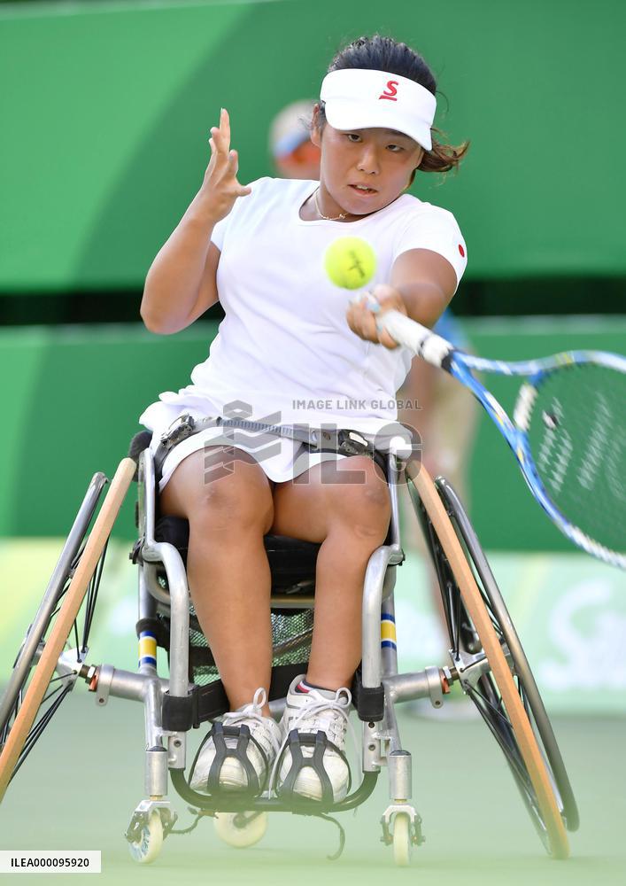 Paralympics: Japan's Kamiji advances to wheelchair tennis semis
