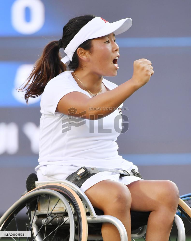 Paralympics: Japan's Kamiji advances to wheelchair tennis semis