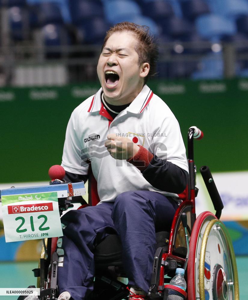 Japan wins silver in boccia at Rio Paralympics