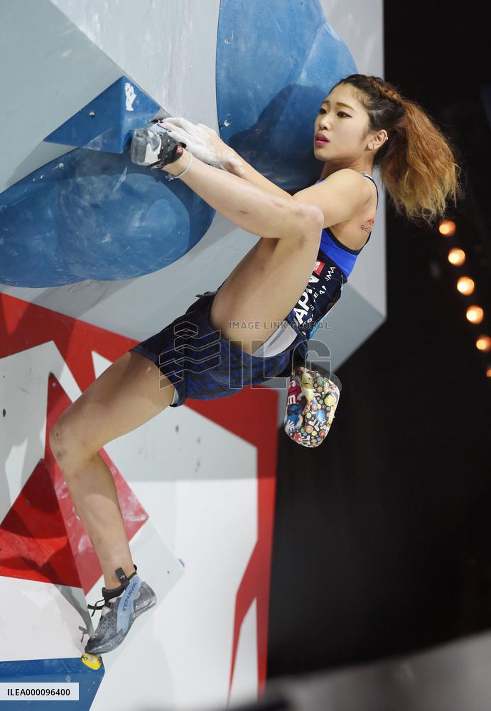 Japan's Nonaka finishes 2nd in climbing world c'ships