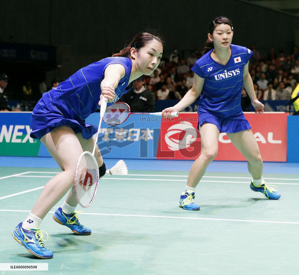 Takahashi, Matsutomo reach Yonex Open Japan semis