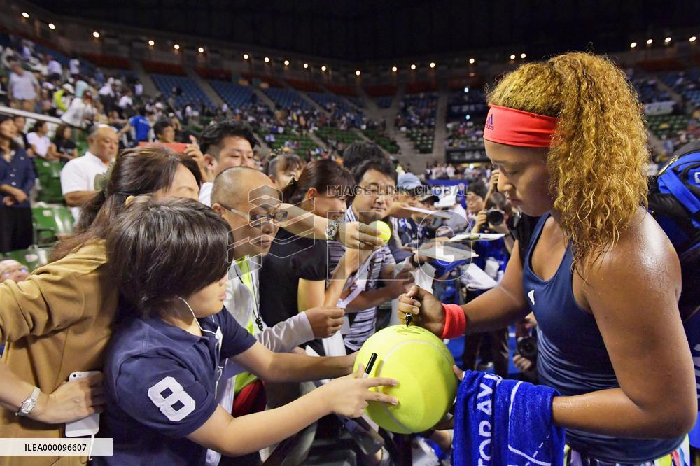 Osaka triumphs in Pan Pacific q'final
