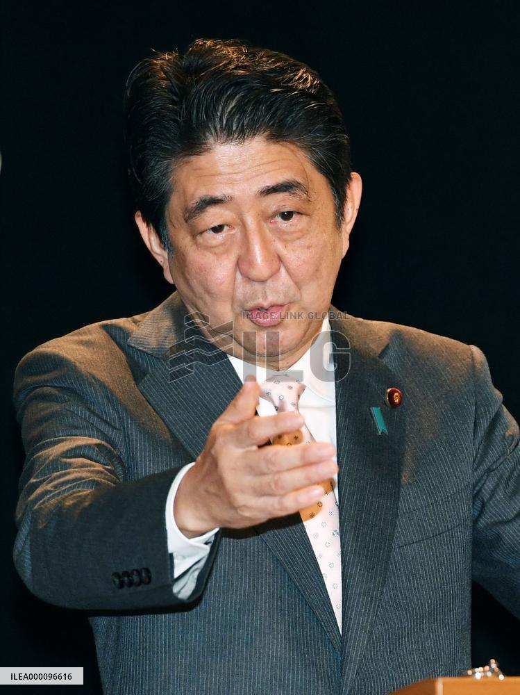 Abe vows to work to achieve TPP ratification