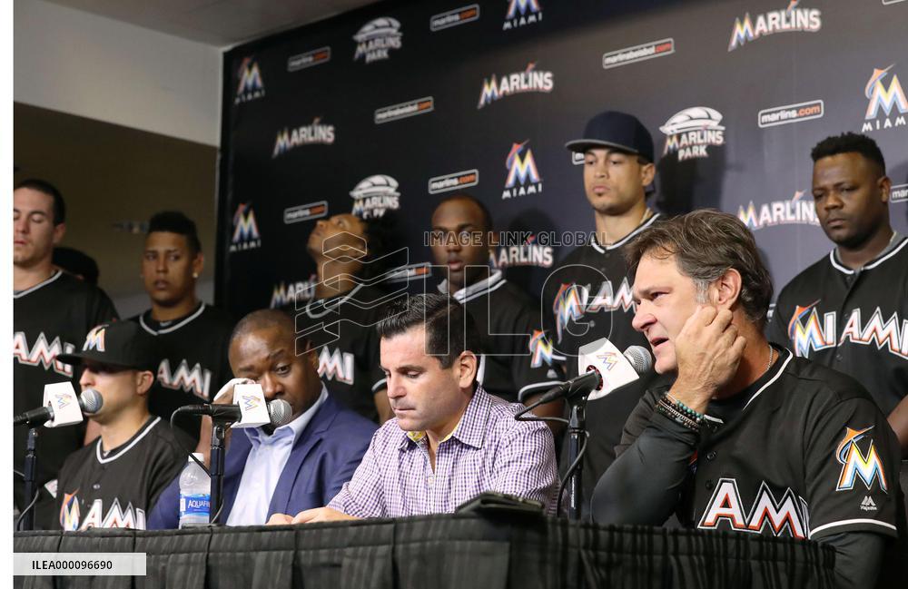 Baseball: Marlins mourn death of Jose Fernandez