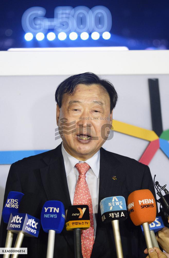Pyeongchang Winter Olympics 500-day countdown event in Seoul