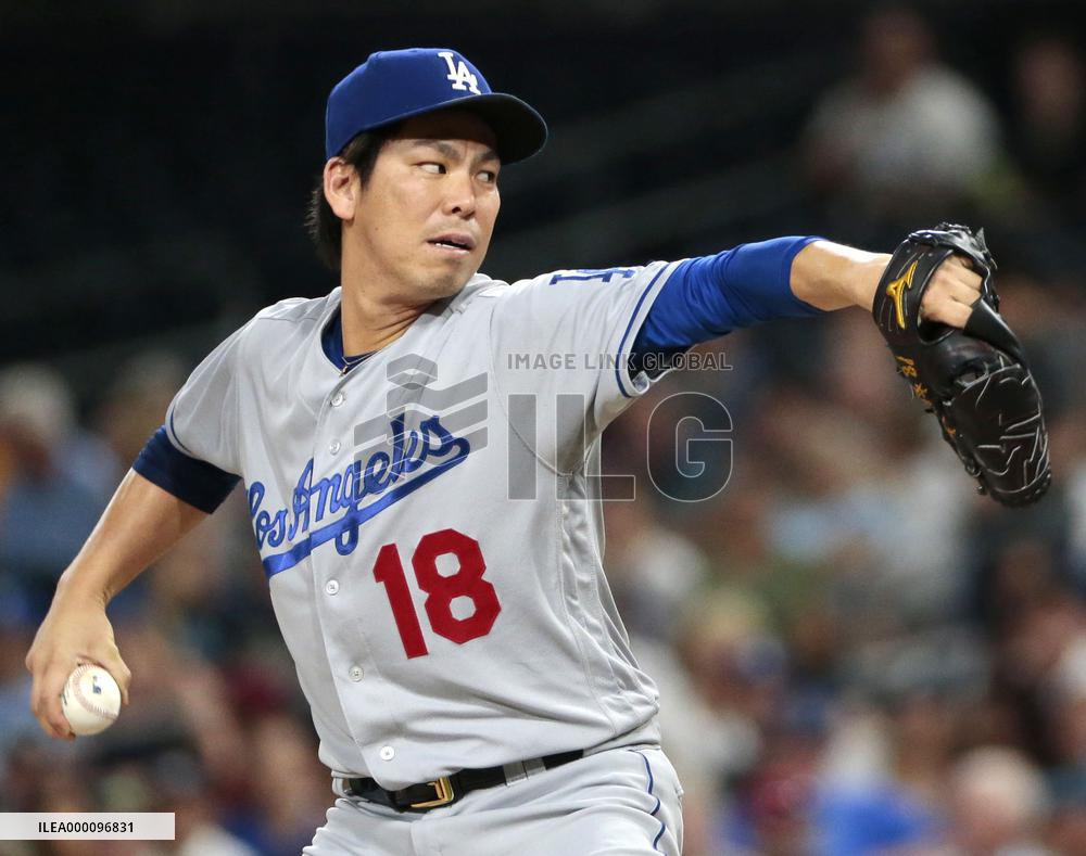 Baseball: Dodgers' Maeda takes 10th loss