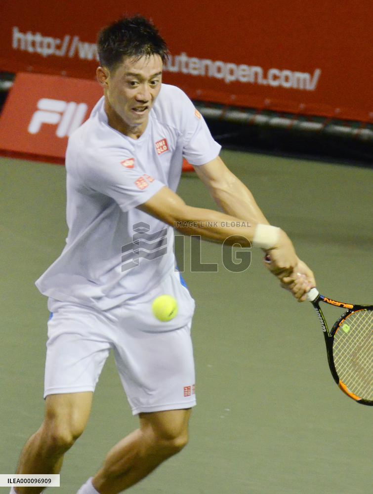 Nishikori eyes 3rd Japan Open title as Wawrinka pulls out