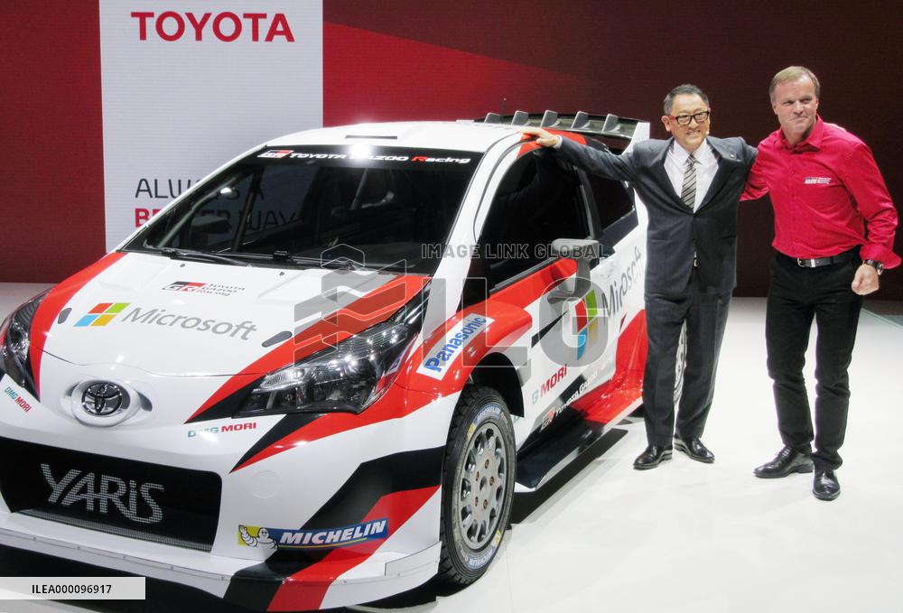 Toyota partners with Microsoft for 2017 WRC return