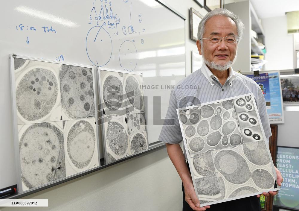 Japanese scientist Yoshinori Osumi wins Nobel Prize in medicine