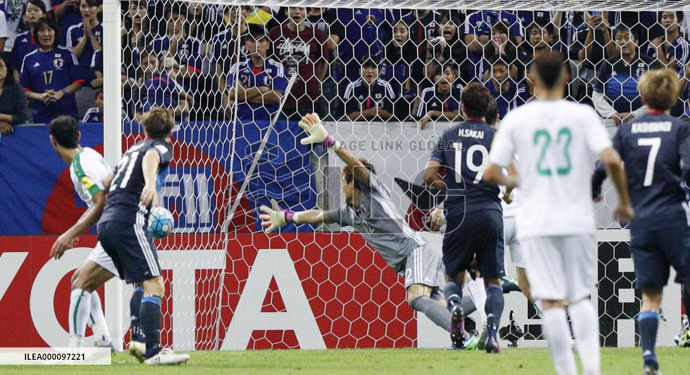 Japan beat Iraq 2-1 at World Cup Asian qualifier