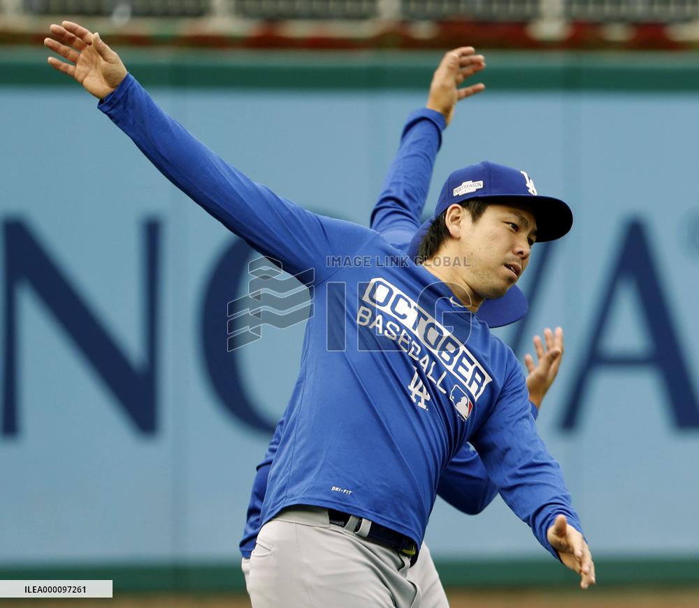 Baseball: Maeda to start NLDS Game 3