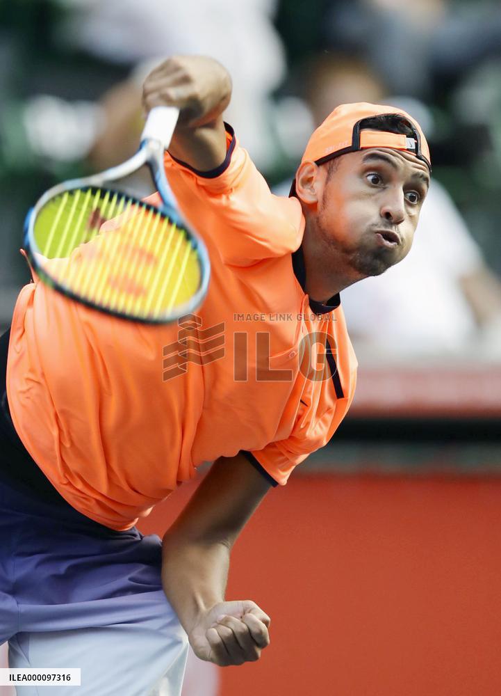 Tennis: Kyrgios reaches Japan Open semifinals