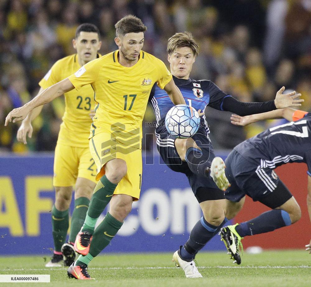 Japan, Australia World Cup Asian qualifier end 1-1