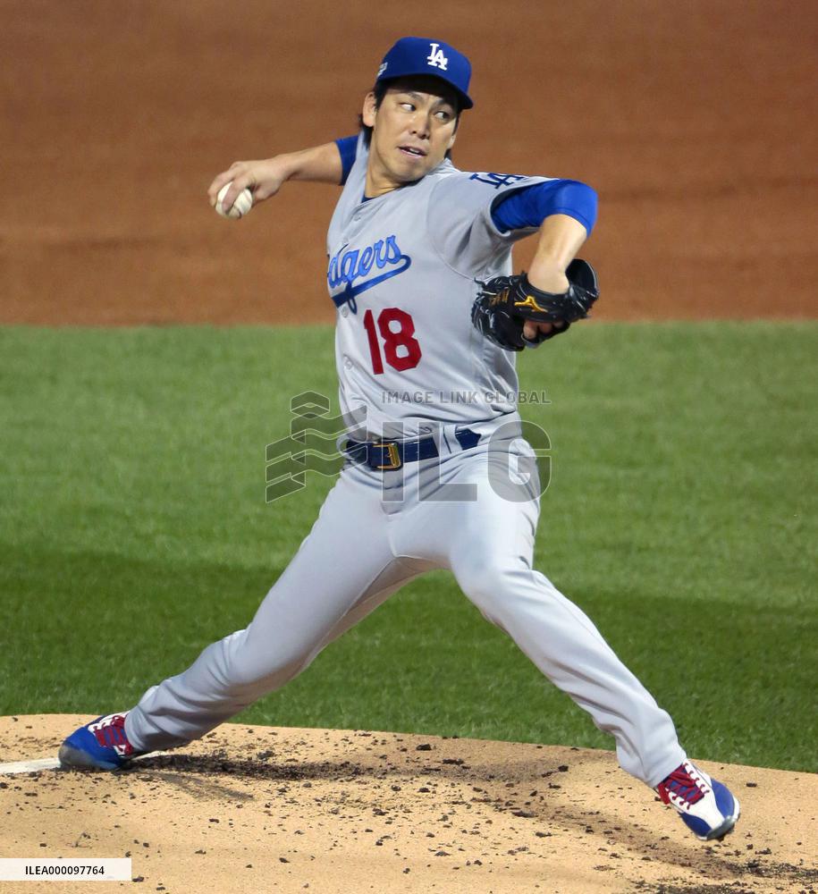 Maeda gives up 3 runs as Dodgers fall to Cubs